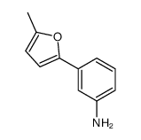 3-(5-Methyl-2-furyl)aniline Structure