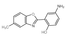 4-Amino-2-(5-methyl-benzooxazol-2-yl)-phenol structure