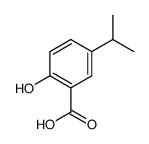 2-Hydroxy-5-isopropylbenzoic Acid结构式