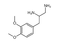 3-(3,4-dimethoxyphenyl)propane-1,2-diamine Structure