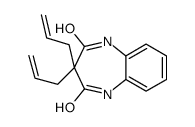 3,3-bis(prop-2-enyl)-1,5-dihydro-1,5-benzodiazepine-2,4-dione Structure