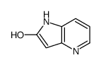 1H-吡咯并[3,2-b]吡啶-2-醇结构式