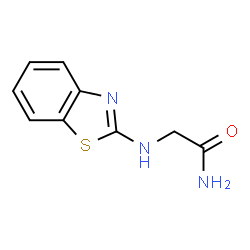 Acetamide, 2-(2-benzothiazolylamino)- (9CI) structure