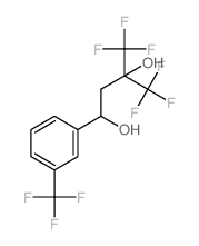 1,3-Butanediol, 4,4,4-trifluoro-3-(trifluoromethyl)-1-(alpha,alpha,alpha-trifluoro-m-tolyl)-结构式