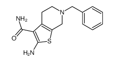 2-Amino-6-benzyl-4,5,6,7-tetrahydro-thieno[2,3-c]pyridine-3-carboxylic acid amide picture