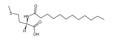 N-lauroyl-L-Met Structure