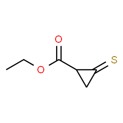 Cyclopropanecarboxylic acid, thioxo-, ethyl ester (9CI)结构式