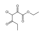 ethyl 3-chloro-2,4-dioxohexanoate Structure