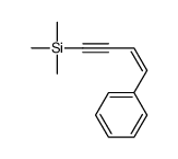 trimethyl(4-phenylbut-3-en-1-ynyl)silane结构式