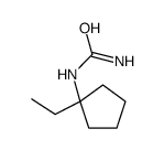 (1-ethylcyclopentyl)urea结构式