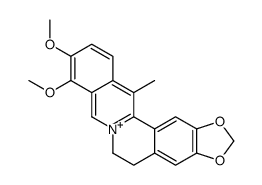 13-methylberberine结构式