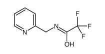 2,2,2-trifluoro-N-(pyridin-2-ylmethyl)acetamide Structure