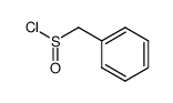 phenylmethanesulfinic chloride Structure