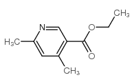 4,6-二甲基烟酸乙酯结构式