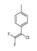 1-(1-chloro-2,2-difluoroethenyl)-4-methylbenzene Structure