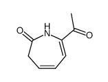 2H-Azepin-2-one, 7-acetyl-1,3-dihydro- (9CI)结构式