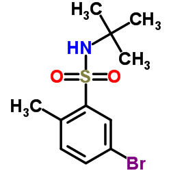 5-溴-N-(叔-丁基)-2-甲基苯磺酰胺图片