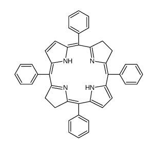 Tetraphenyltetrahydroporphin Structure