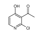 Ethanone,1-(2-chloro-4-hydroxy-3-pyridinyl)-(9CI)结构式