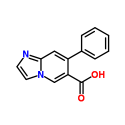 7-Phenylimidazo[1,2-a]pyridine-6-carboxylic acid Structure