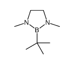 2-tert-butyl-1,3-dimethyl-1,3,2-diazaborolidine结构式
