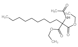 diethyl 2-acetamido-2-nonyl-propanedioate picture