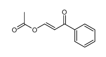 3-acetoxy-1-phenyl-propenone结构式