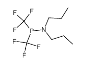 N,N-dipropyl-1,1-bis(trifluoromethyl)phosphanamine Structure