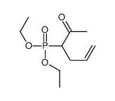 3-diethoxyphosphorylhex-5-en-2-one结构式