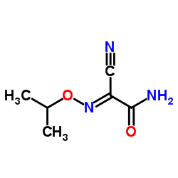 Acetamide,2-cyano-2-[(1-methylethoxy)imino]- structure