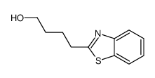 2-Benzothiazolebutanol(7CI,9CI) Structure