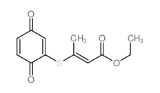 ethyl (E)-3-[(3,6-dioxo-1-cyclohexa-1,4-dienyl)sulfanyl]but-2-enoate picture