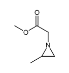 methyl 2-(2-methylaziridin-1-yl)acetate结构式