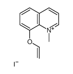 8-ethenoxy-1-methylquinolin-1-ium,iodide Structure