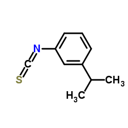 1-Isopropyl-3-isothiocyanatobenzene结构式