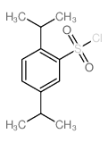 Benzenesulfonylchloride, 2,5-bis(1-methylethyl)- structure