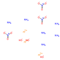 azane; platinum(+2) cation; trihydroxide; trinitrate structure