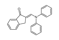 2-[(N-phenylanilino)methylidene]-3H-inden-1-one Structure