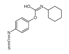 (4-isothiocyanatophenyl) N-cyclohexylcarbamate Structure