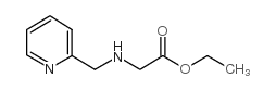 n-(2-pyridylmethyl)glycine ethyl ester Structure