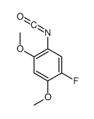 Benzene, 1-fluoro-5-isocyanato-2,4-dimethoxy- (9CI) Structure