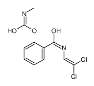 [2-(2,2-dichloroethenylcarbamoyl)phenyl] N-methylcarbamate结构式