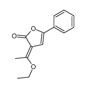 3-(1-ethoxyethylidene)-5-phenylfuran-2-one结构式