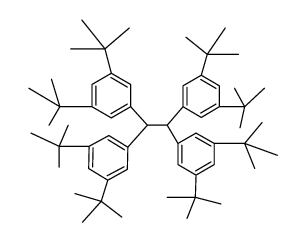1,1,2,2-Tetrakis(3,5-di-tert.-butylphenyl)ethan结构式