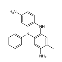 3,7-dimethyl-10-phenyl-5H-phenazine-2,8-diamine Structure