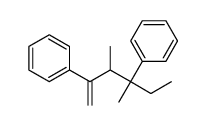 (3,4-dimethyl-4-phenylhex-1-en-2-yl)benzene Structure