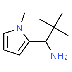 1H-Pyrrole-2-methanamine,alpha-(1,1-dimethylethyl)-1-methyl-(9CI) Structure