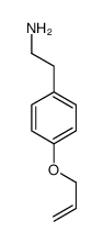 Benzeneethanamine, 4-(2-propenyloxy)- (9CI) Structure