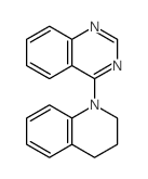 4-(3,4-dihydro-2H-quinolin-1-yl)quinazoline结构式