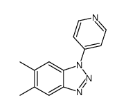 1-(2,6-dimethylpyridin-4-yl)-1H-benzotriazole Structure